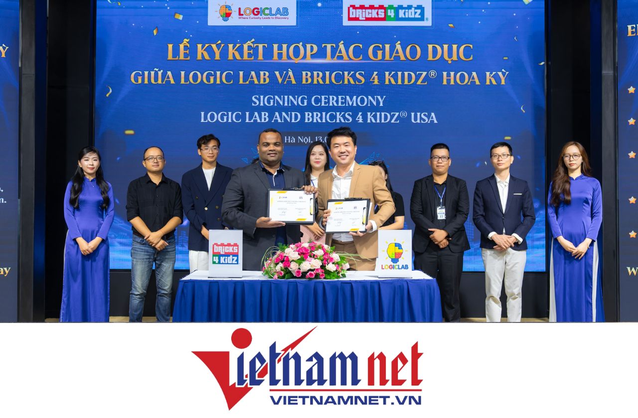 Logic Lab hợp tác Bricks 4 Kidz đưa tri thức quốc tế đến trẻ em Việt