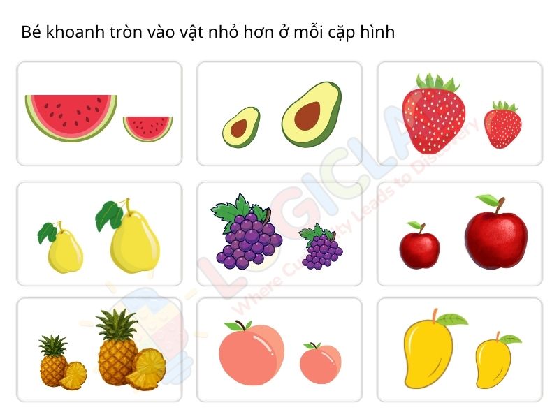 10 dạng bài tập toán tư duy cho trẻ mầm non 4-6 tuổi