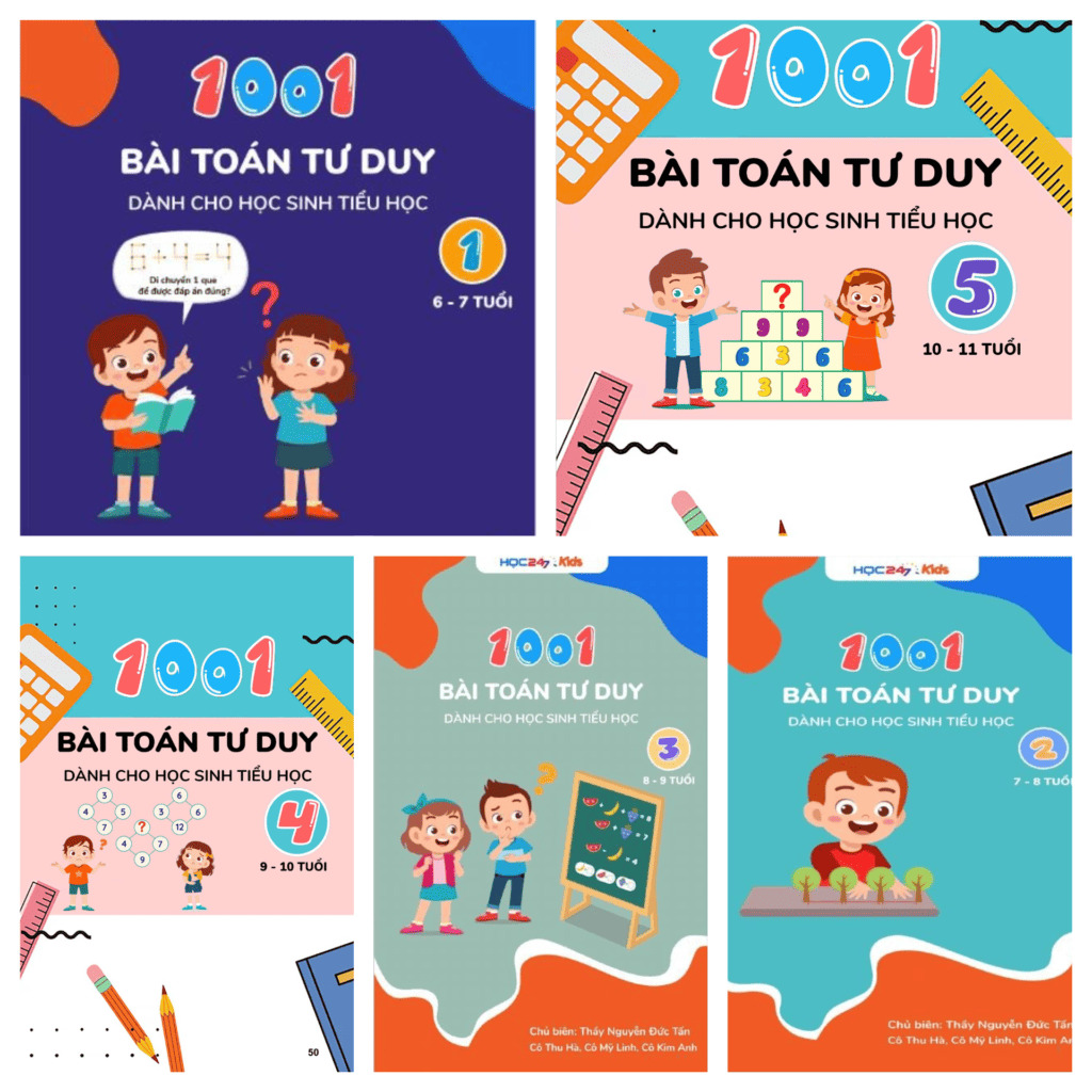 1001 bài toán tư duy lớp 2: Có hiệu quả không? Giải pháp học đúng giúp trẻ tiến bộ.