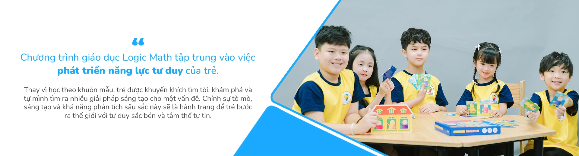 Logic math - Chương trình phát triển tư duy thông qua Toán học