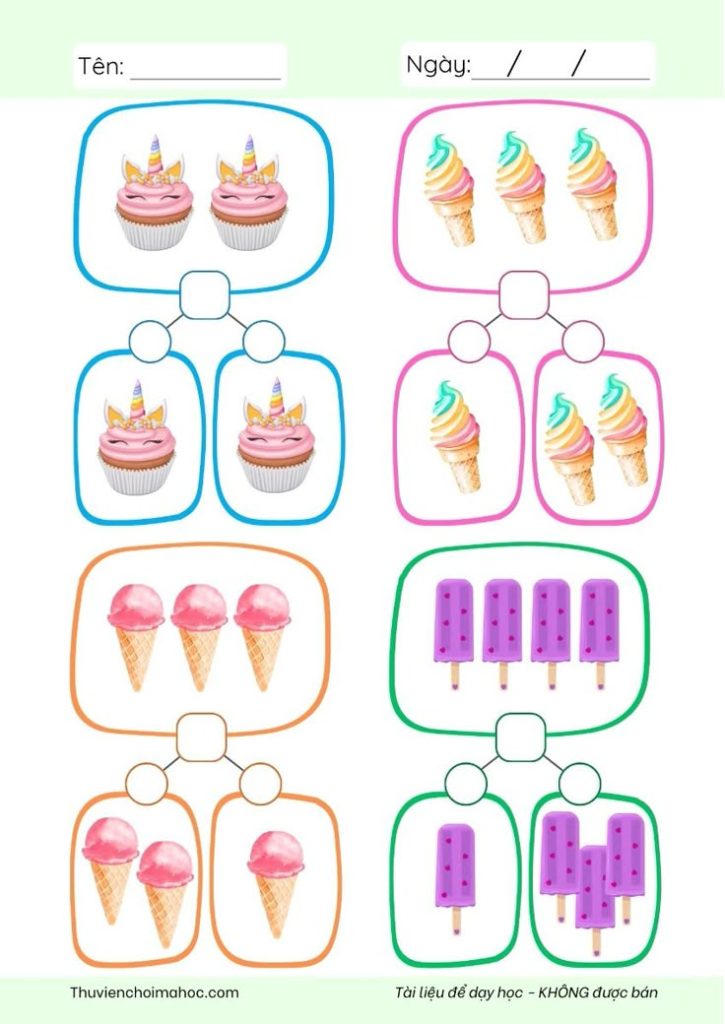 Các dạng toán tư duy cơ bản cho trẻ chuẩn bị vào lớp 1