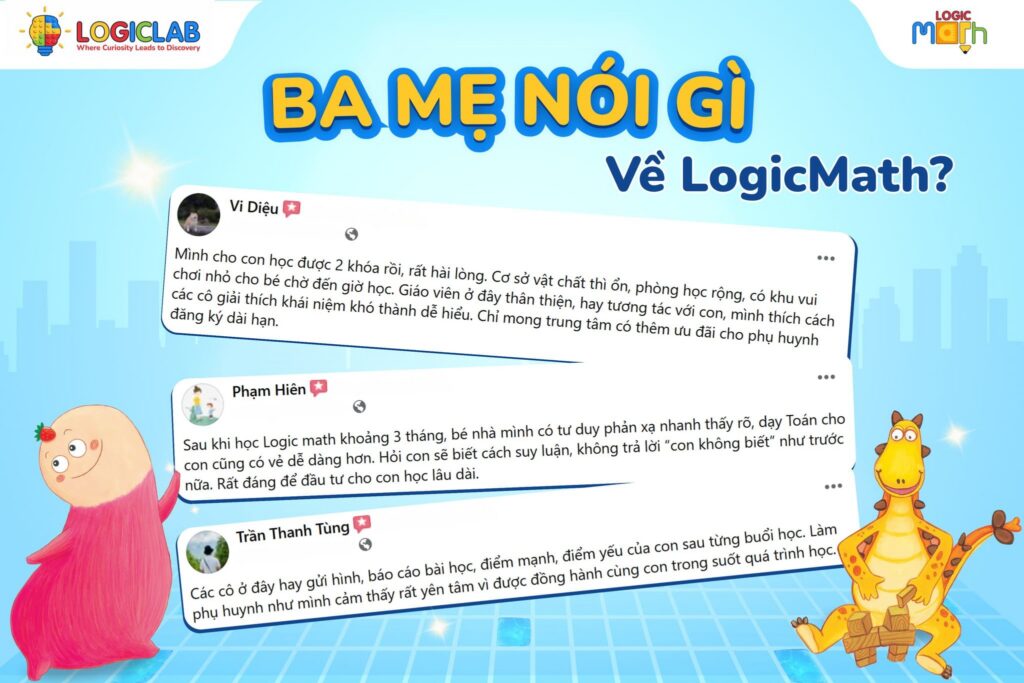 Logic Math và chương trình Ucrea: Giải pháp phát triển tư duy tiền tiểu học thông qua môn Toán