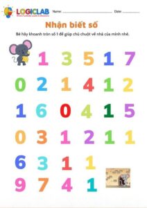 Các dạng bài tập toán tư duy phù hợp cho trẻ 5 tuổi