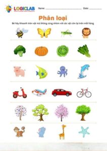 Các dạng bài tập toán tư duy phù hợp cho trẻ 5 tuổi