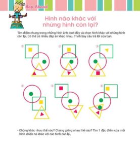 Bài tập toán tư duy lớp 3 về hình học