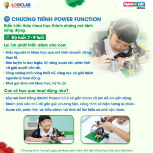 Power Function – Khám phá động cơ và sáng tạo LEGO®