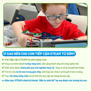 Lợi ích STEAM tiểu học đối với học sinh