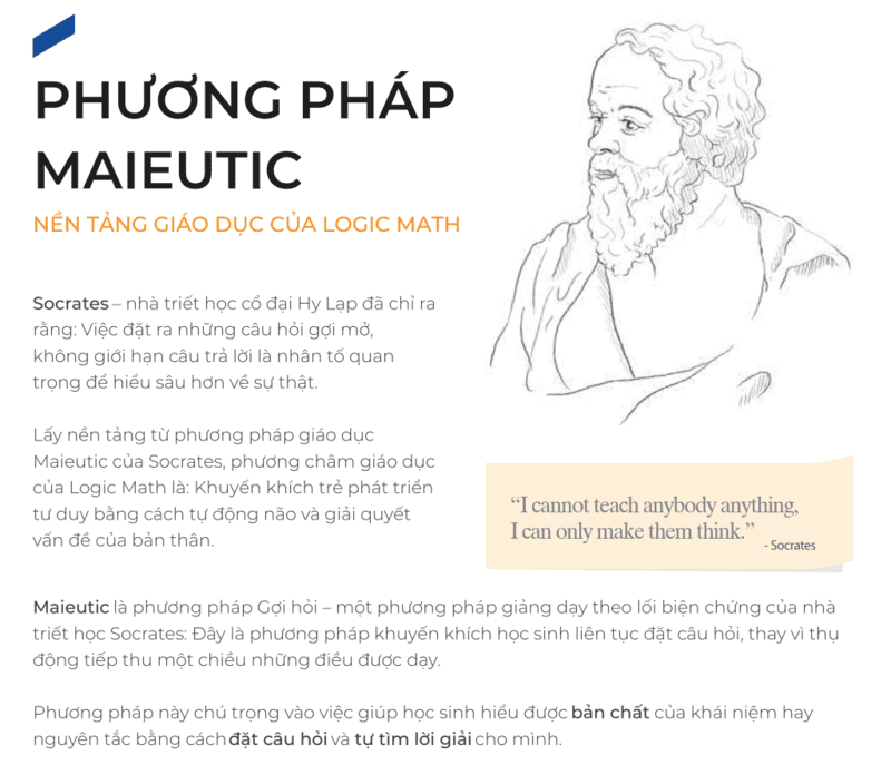 Phương pháp gợi hỏi Maieutic giúp trẻ chủ động tư duy giải quyết vấn đề hiệu quả