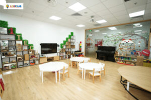 Không gian học tập tại Logic Lab kích thích và khơi gợi trí tò mò của trẻ.