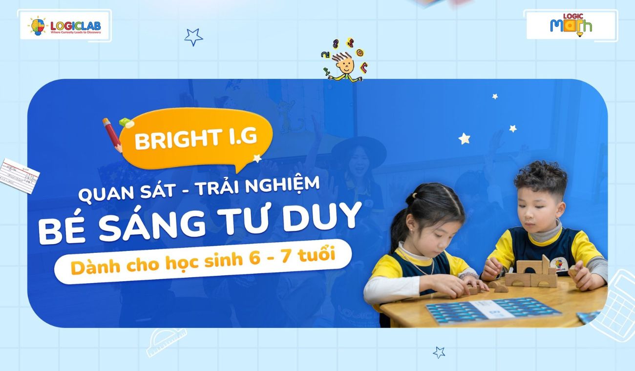 Chương trình Bright I.G dành cho trẻ 6-7 tuổi