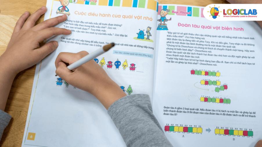 Việc luyện tập có định hướng giúp trẻ tiến bộ có hệ thống, không học lan man