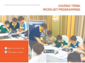 Chương trình Micro:Bit dành cho trẻ từ 9 tuổi trở lên.