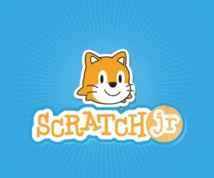 ScratchJr là phần mềm lập trình trực quan giúp trẻ 5–7 tuổi làm quen với tư duy lập trình thông qua kéo thả khối lệnh.