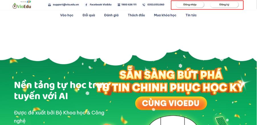 VioEdu là một nền tảng giáo dục trực tuyến dành cho học sinh tiểu học và trung học cơ sở
