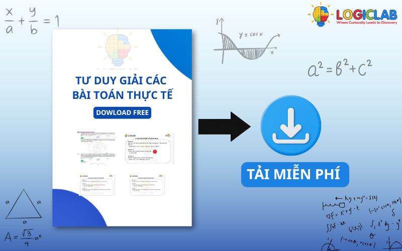 Tư duy giải các bài toán thực tế PDF dành cho học sinh tiểu học: Tài liệu + Hướng dẫn lộ trình
