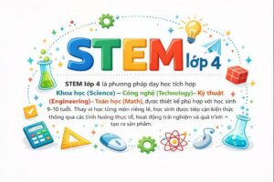 STEM là phương pháp dạy học tích hợp Science - Technology - Engineering - Math