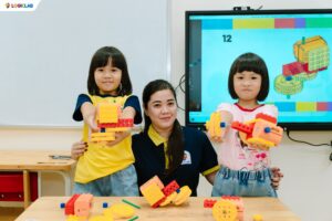 STEM lớp 4 sẽ tạo ra sản phẩm cụ thể giúp trẻ rèn luyện khả năng phát triển trong bài học.