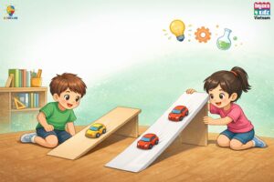 Giáo án xe chạy nhanh hay chạy chậm.