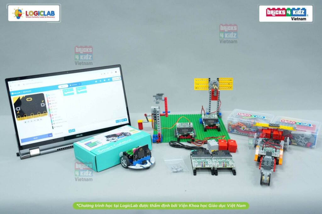 Sản phẩm STEM đã khẳng định không còn chỉ là đồ chơi. Bộ học cụ học tập của Logic Lab đa năng, tích hợp công nghệ số