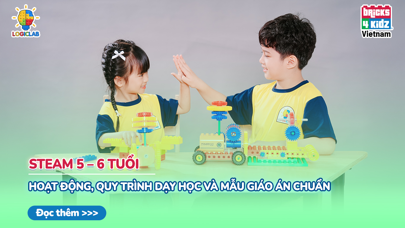 STEAM 5–6 Tuổi: Hoạt Động, Quy Trình Dạy Học Và Mẫu Giáo Án Chuẩn