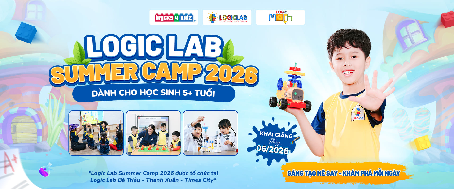 Umeer Lab Trแบกi Hรจ Logic Lab: SUMMER CAMP 2026