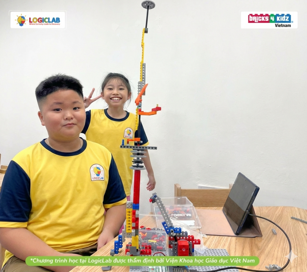 Hình ảnh dự án Robotics được học tại Logic Lab Summer Camp 2026