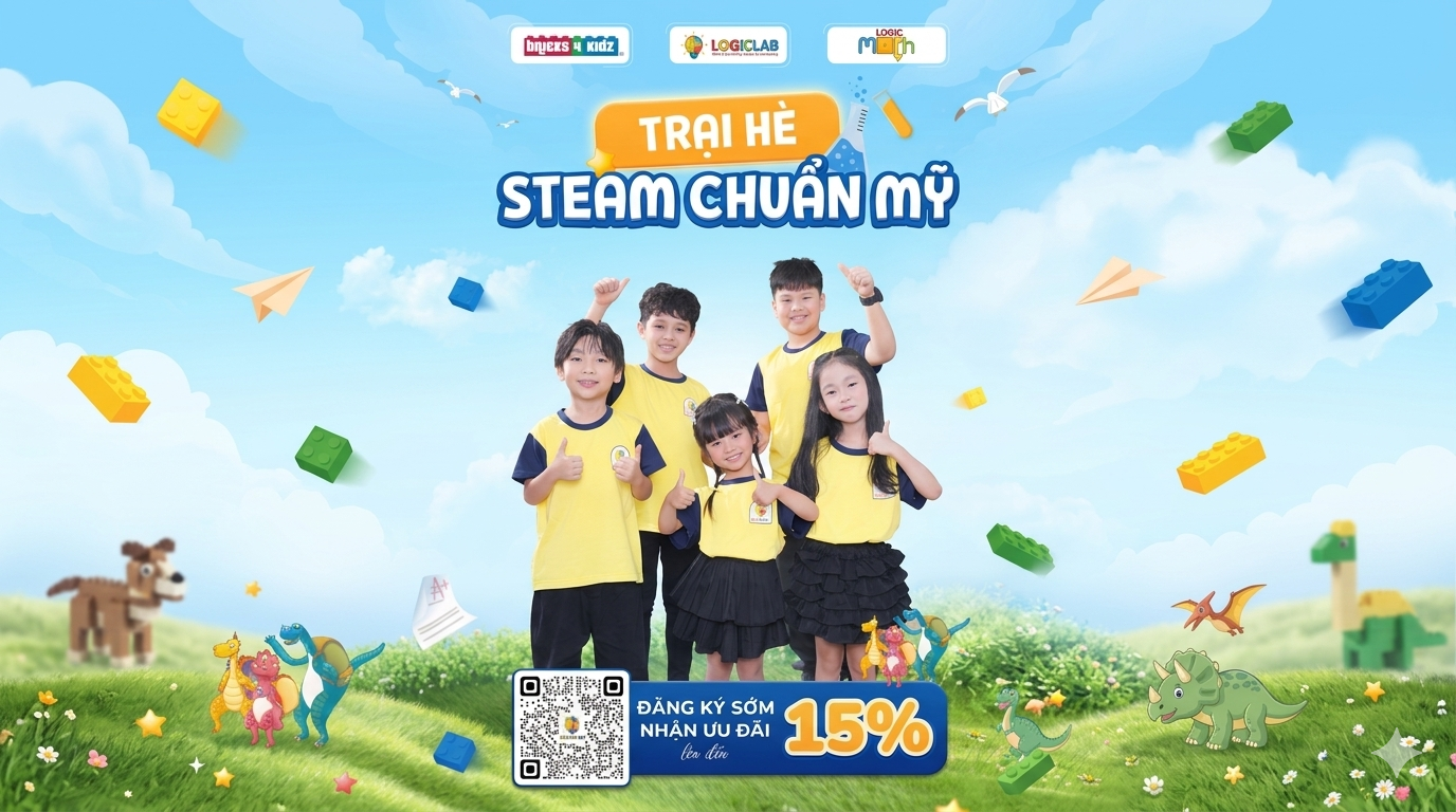 Thông báo tuyển sinh Trại hè Logic Lab – Summer Camp 2026