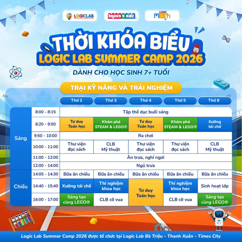 Chương trình trại hè bán trú Logic Lab