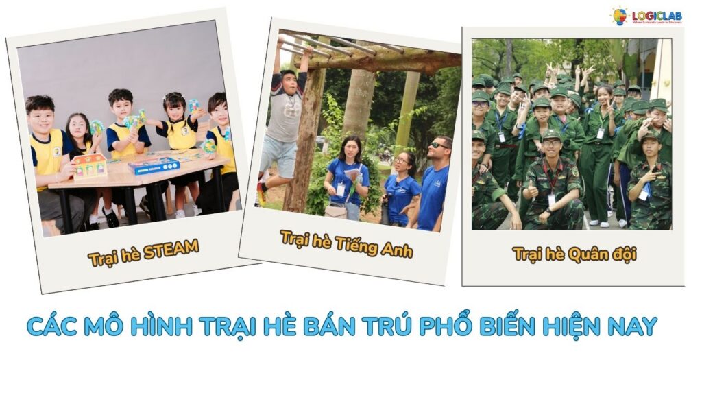 Phân loại các mô hình trại hè bán trú 