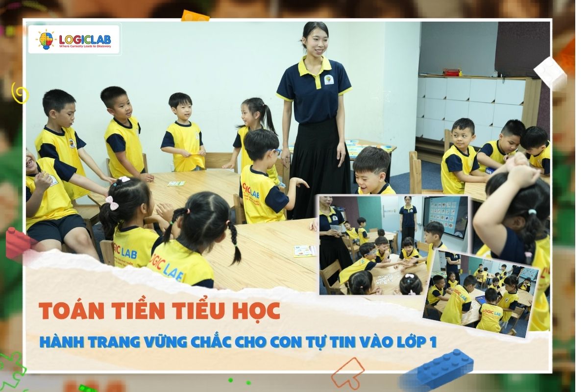 TOÁN TIỀN TIỂU HỌC: HÀNH TRANG VỮNG CHẮC CHO CON TỰ TIN VÀO LỚP 1