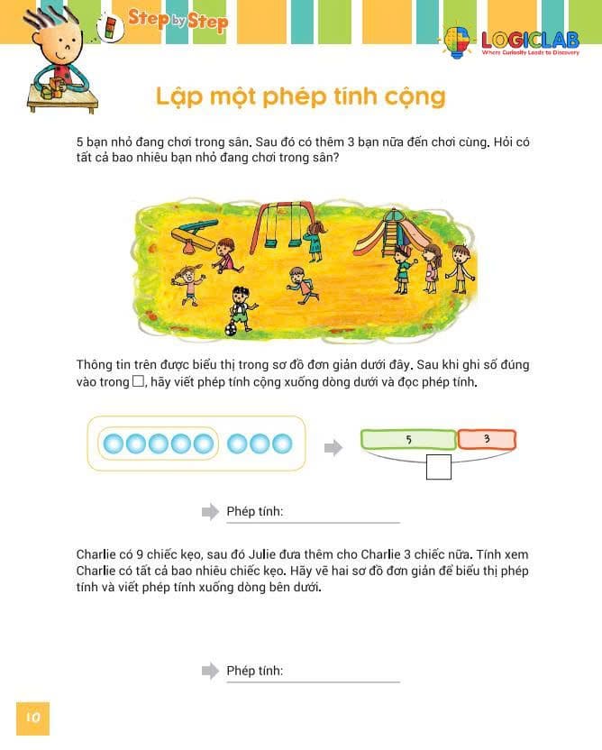 Toán thực tế kết hợp các phép Toán khô khan vào thực tế đời sống.